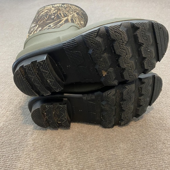 Magellan Outdoors Rain Boots Mens Size 8 Green Camo Waterproof Hunting Outdoor - Picture 6 of 8
